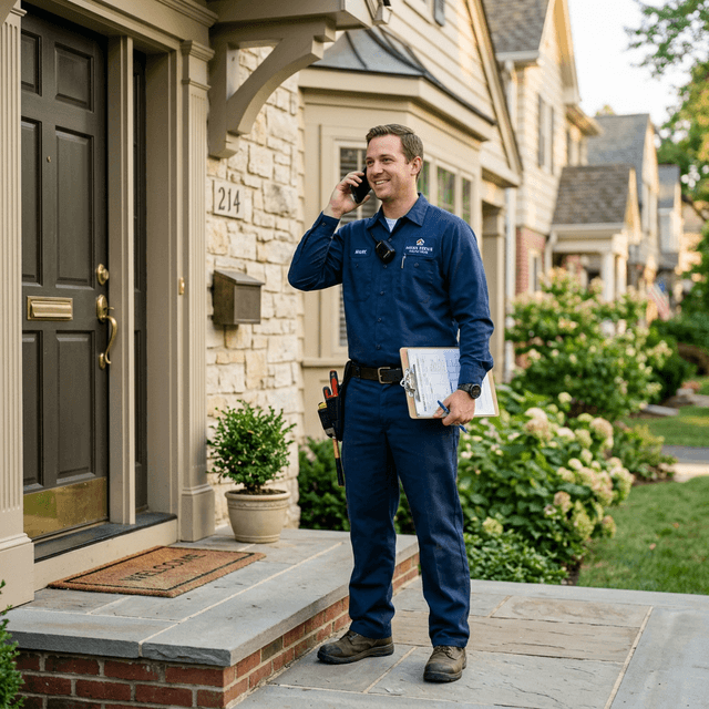 Field service teams need phones answered and jobs booked, not voicemail.