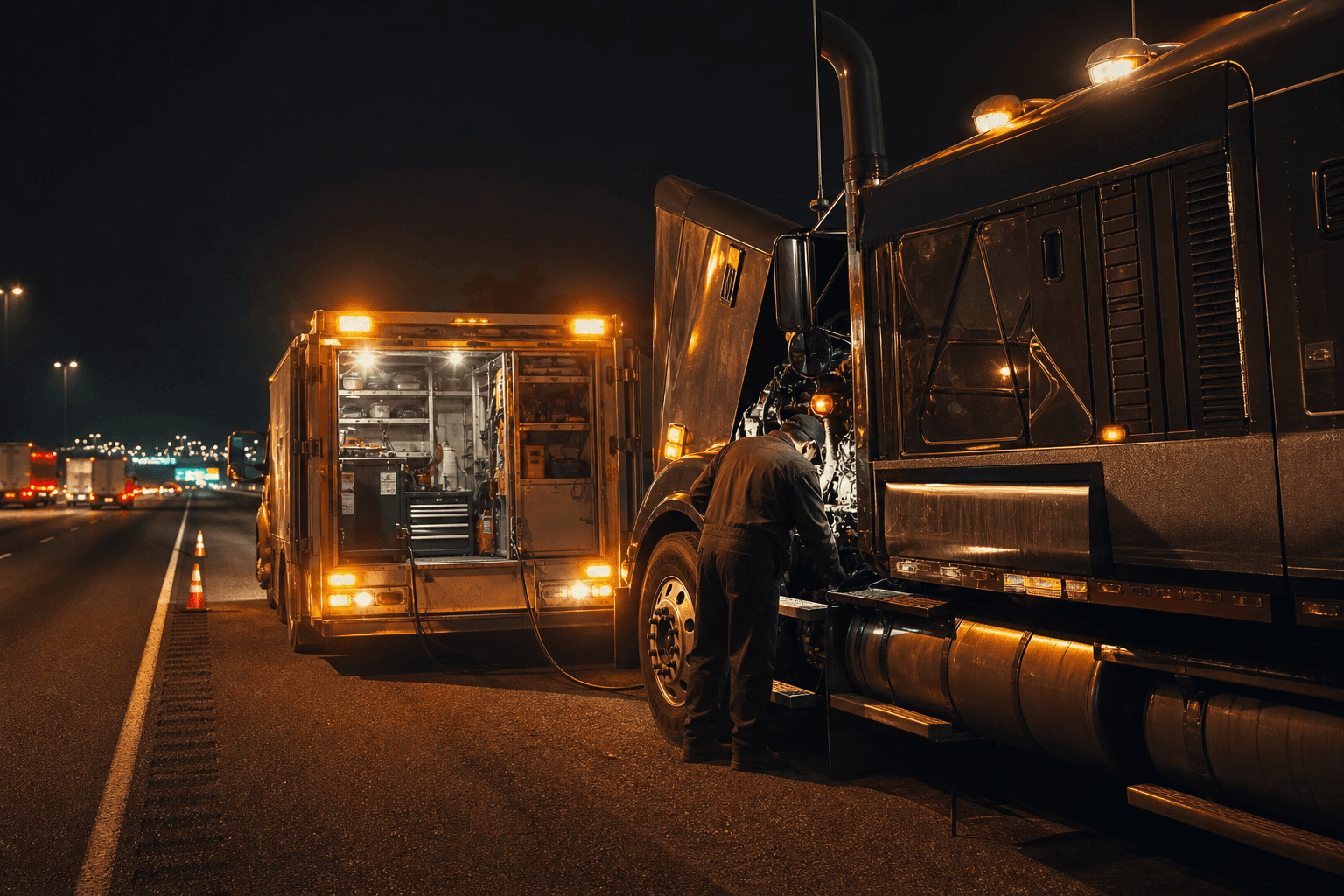 Truck Repair industry scene