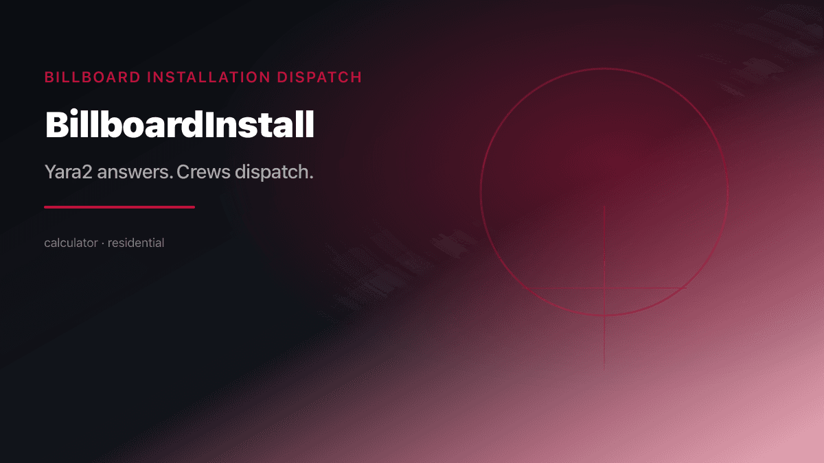 Billboard Install Dispatch preview