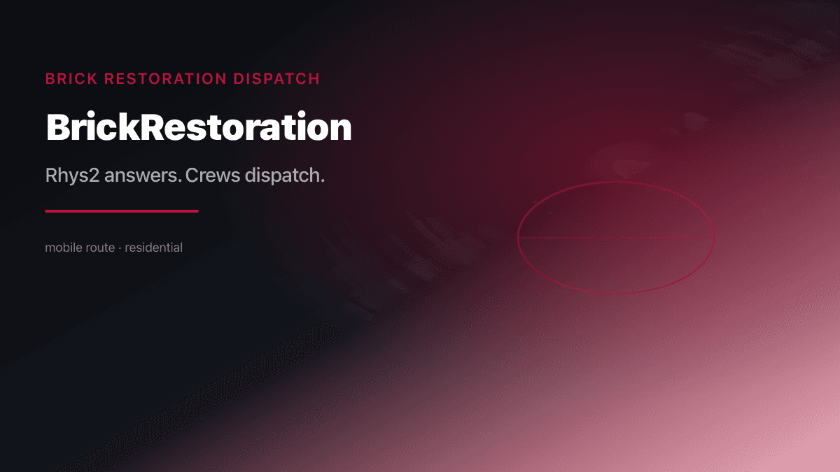 Brick Restoration Dispatch preview