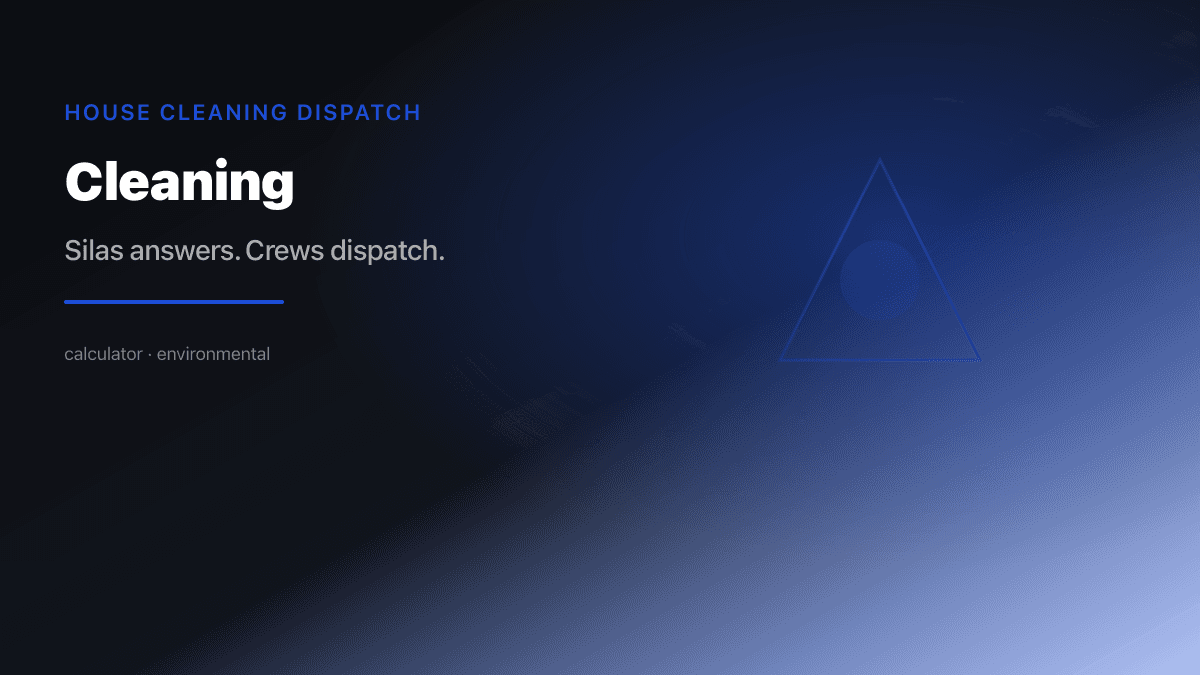 Cleaning Dispatch preview