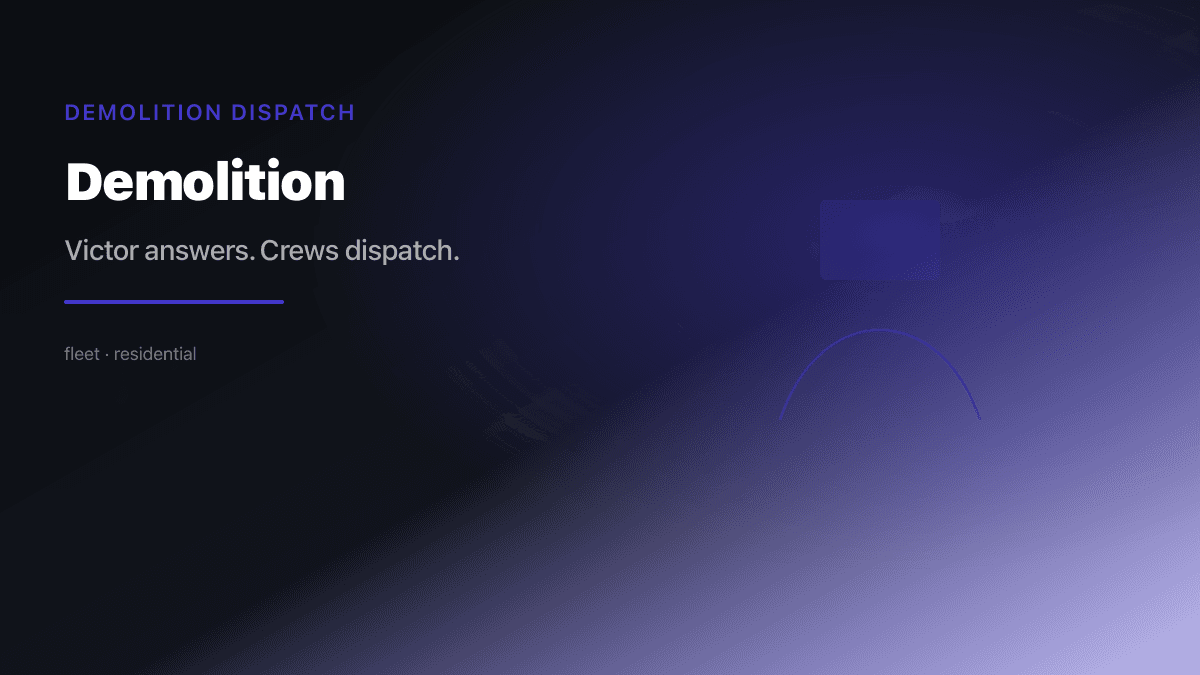 Demolition Dispatch preview