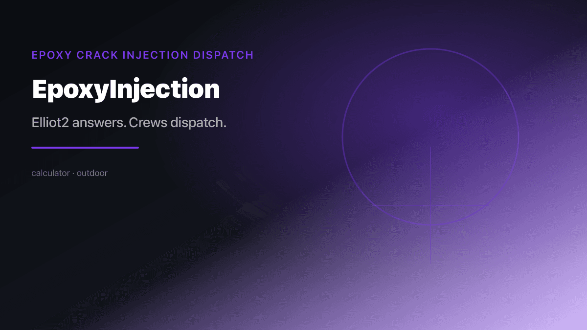 Epoxy Injection Dispatch preview