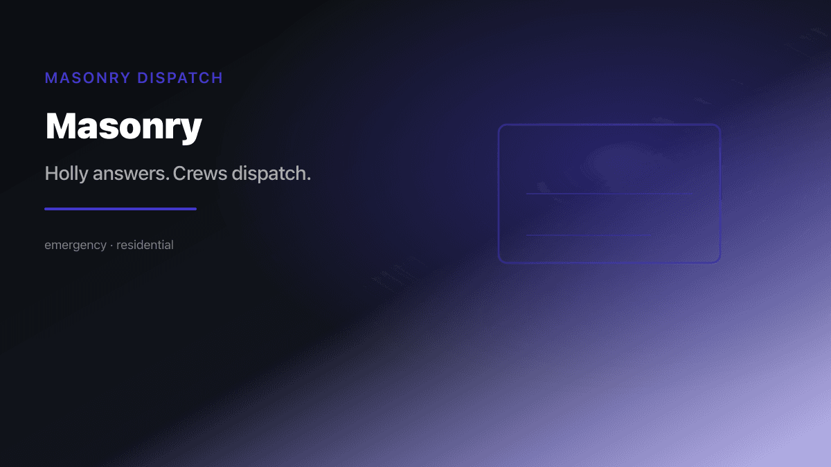 Masonry Dispatch preview