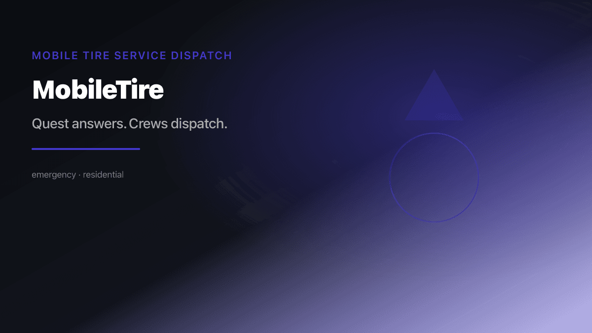 Mobile Tire Dispatch preview