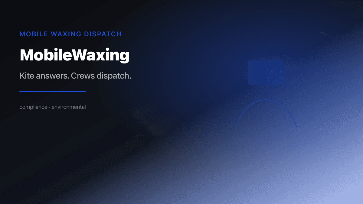 Mobile Waxing Dispatch preview
