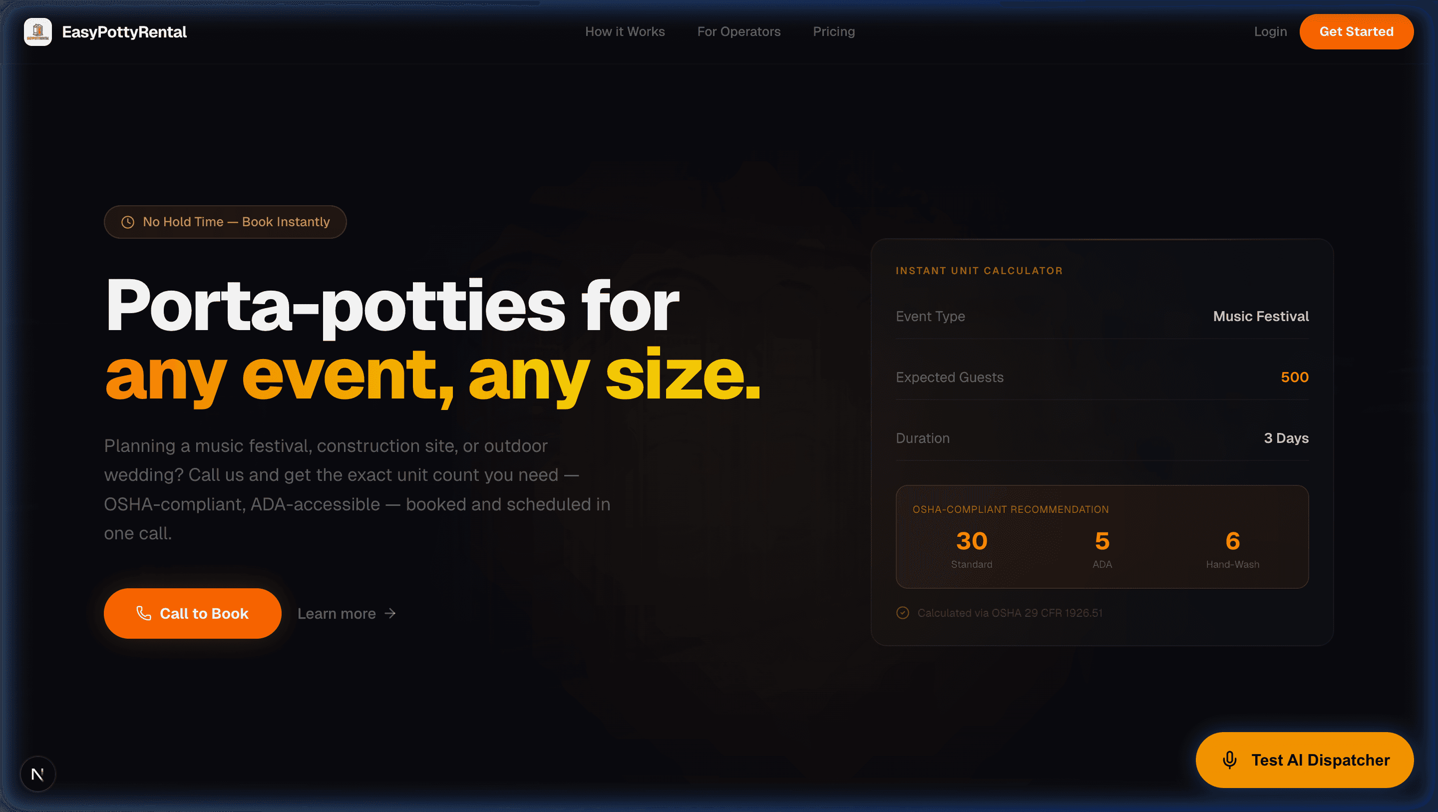 EasyPottyRental preview