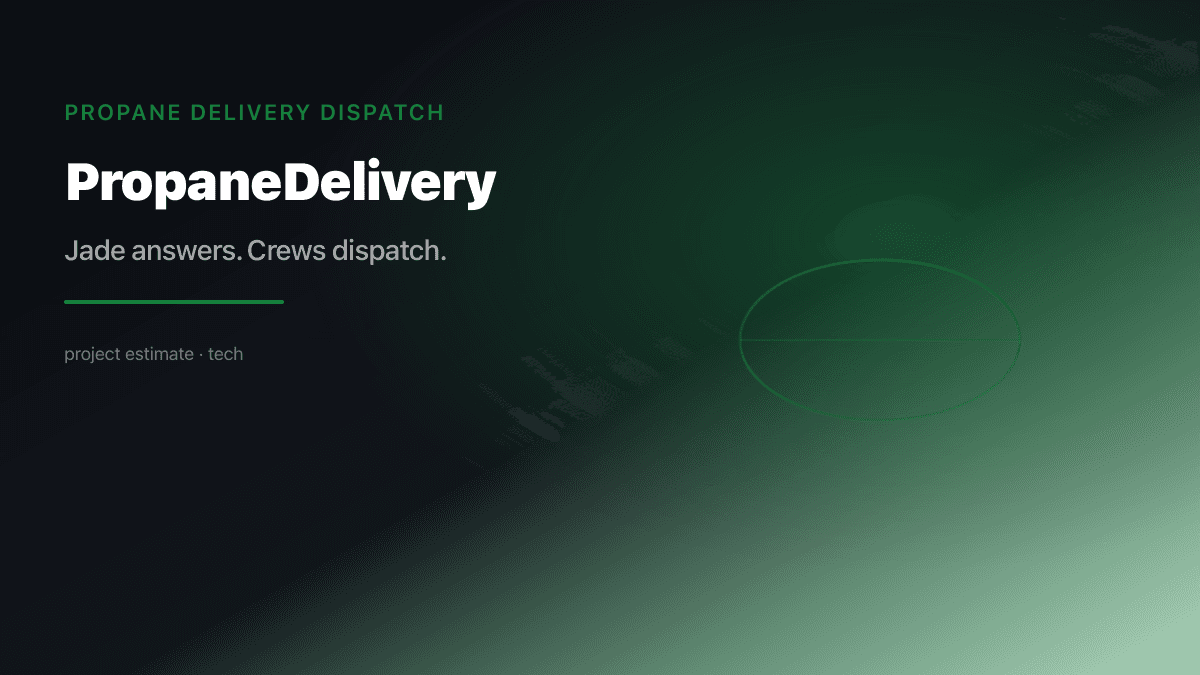 Propane Delivery Dispatch preview