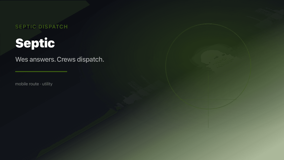 Septic Dispatch preview