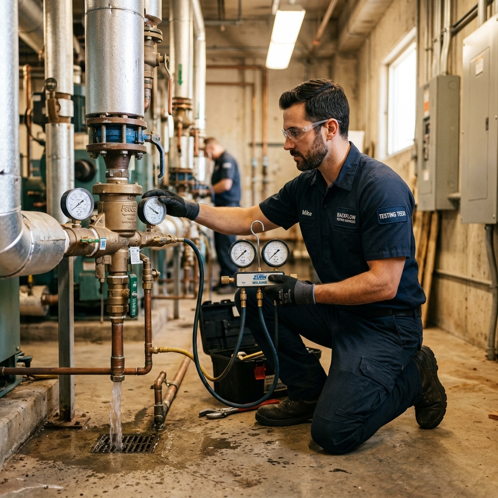 Backflow Preventer Testing industry scene