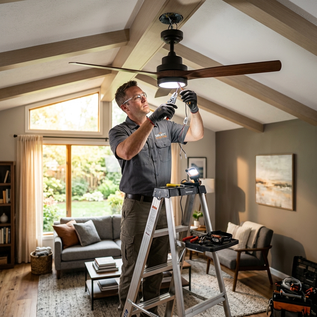 Ceiling Fan Installation industry scene