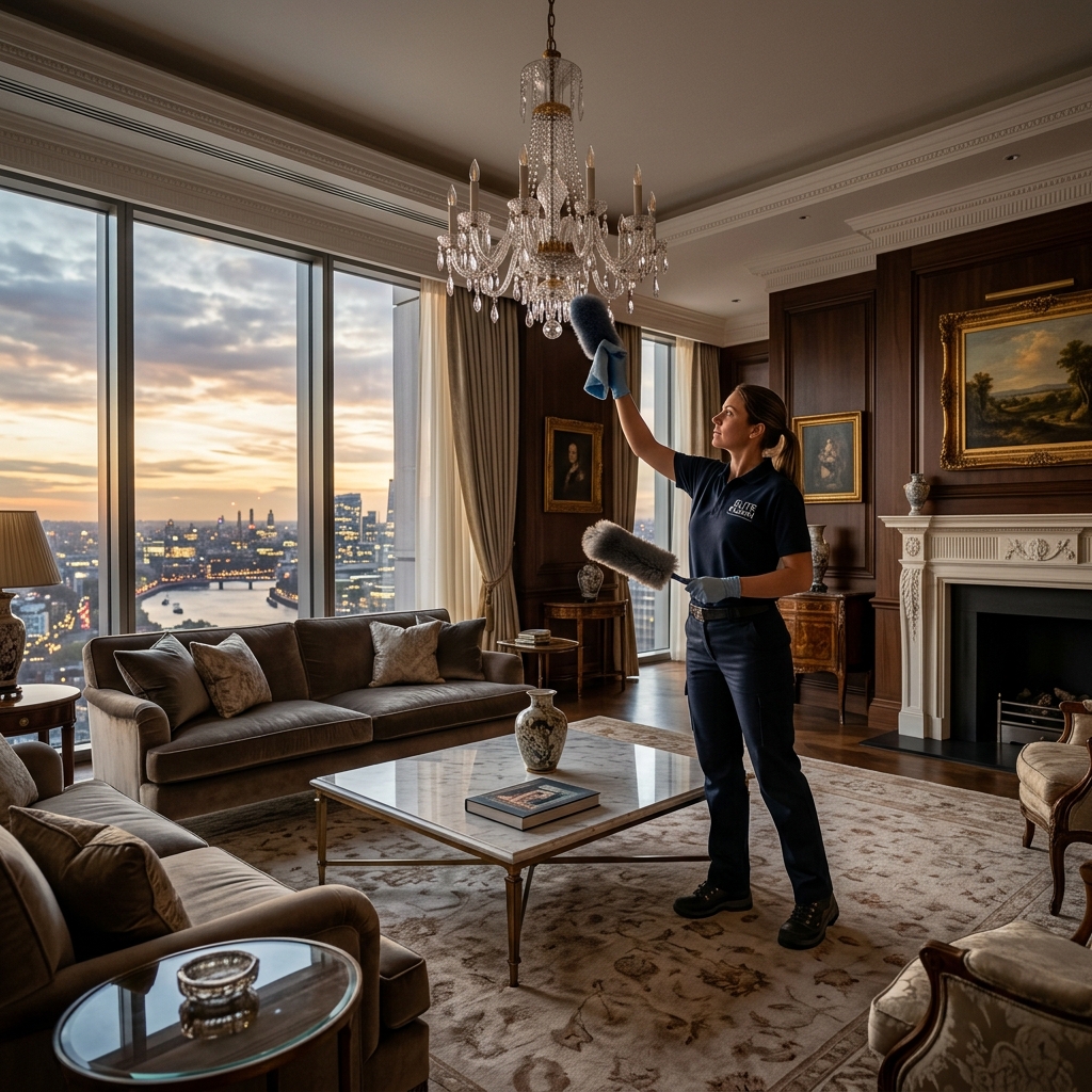 House Cleaning industry scene