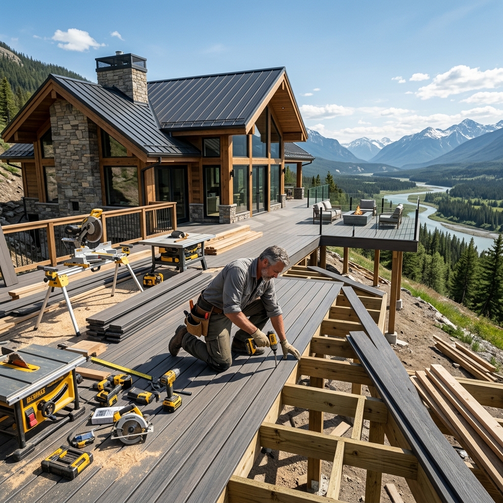 Deck Staining industry scene