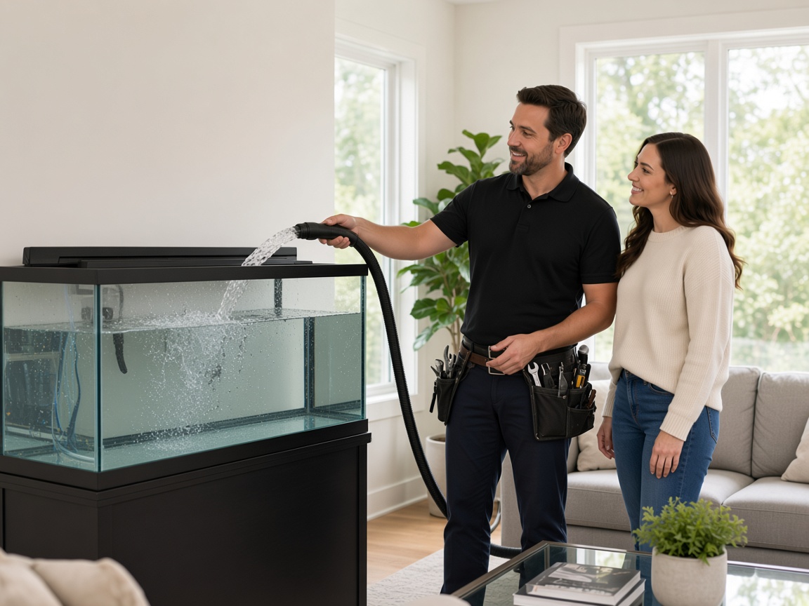 Mobile Aquarium Installation industry scene