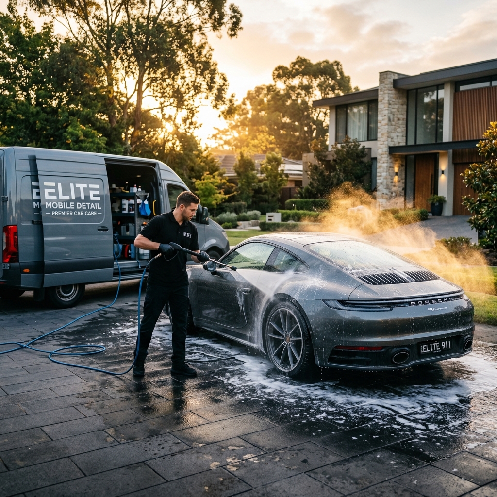 Mobile Car Wash industry scene