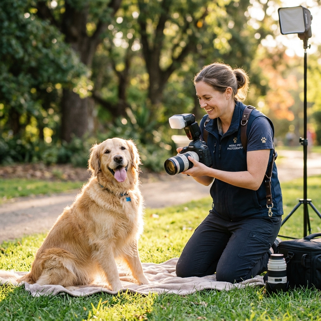 Mobile Pet Photography industry scene
