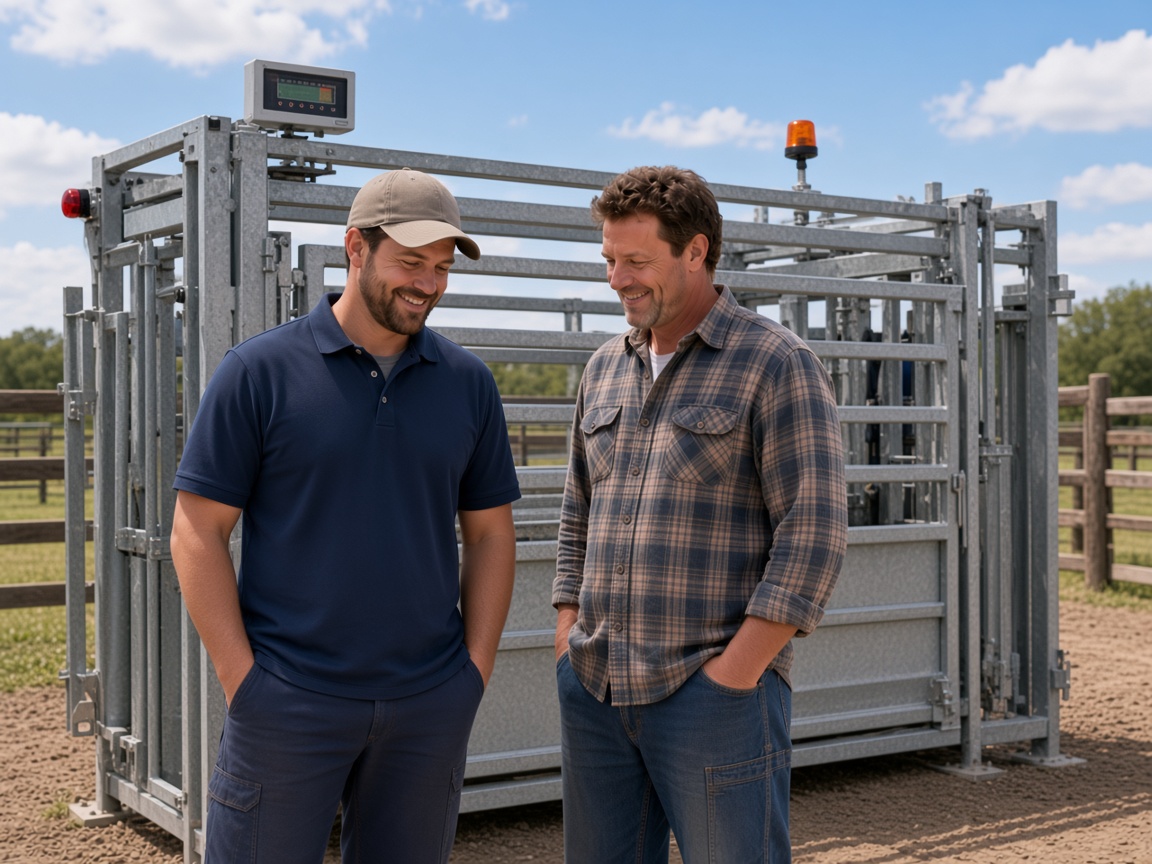 Portable Livestock Scale industry scene