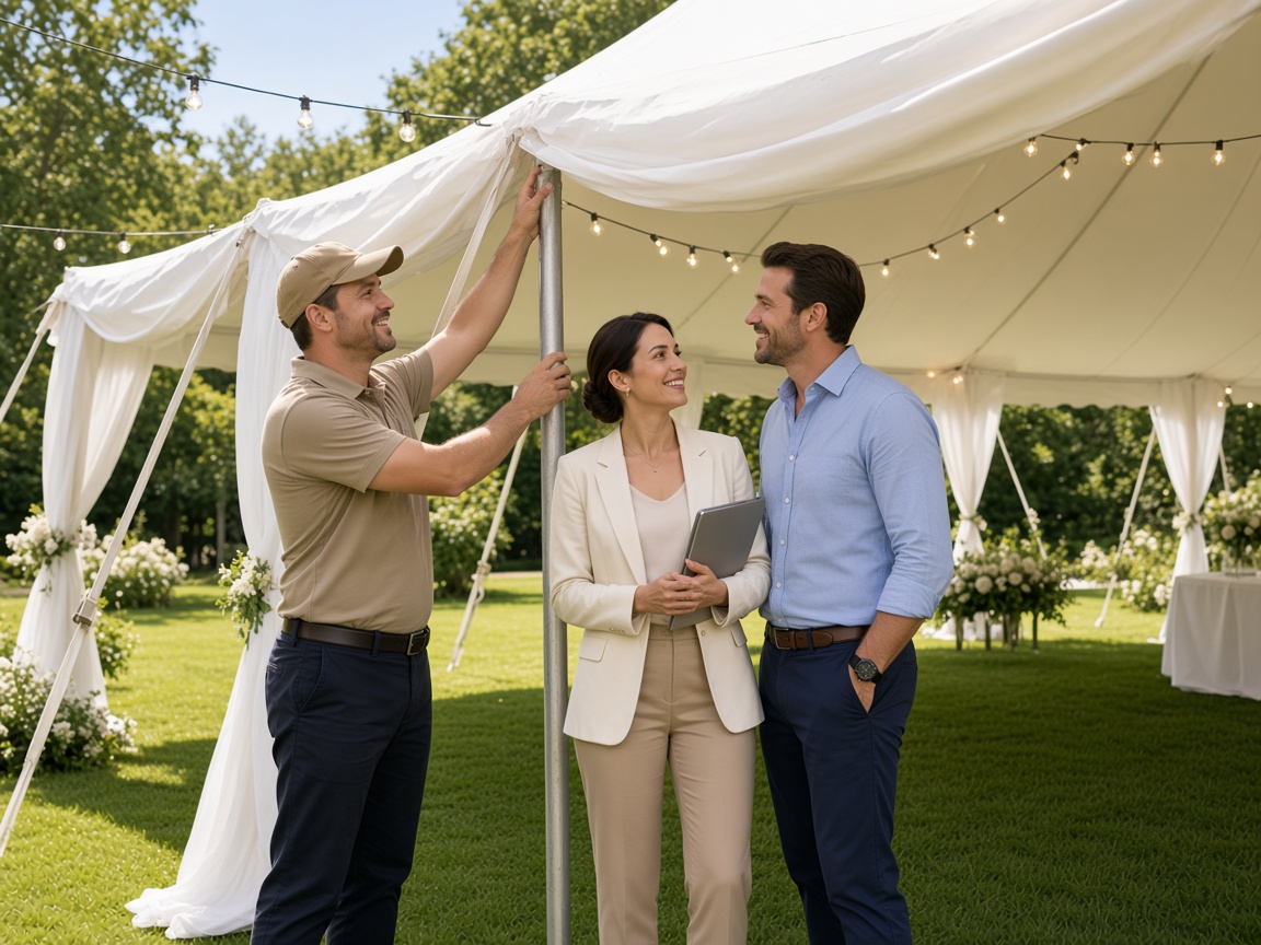 Tent & Canopy Rental industry scene