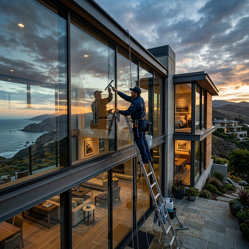Window Cleaning industry scene